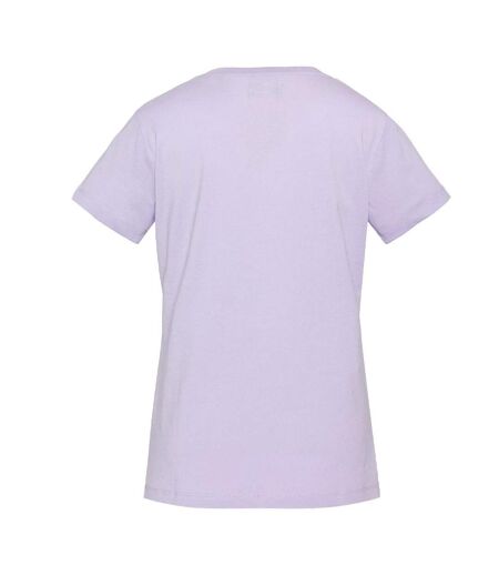 T-Shirt mauve femme schott tsbrodedw