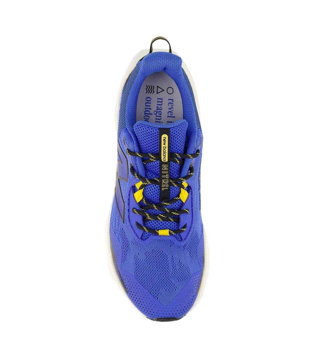 Chaussures Course À Pied Dynasoft Nitrel V6 Homme Bleu Turquoise Jaune New Balance-3