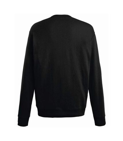 Fruit Of The Loom Mens Lightweight Set-In Sweatshirt (Black) - UTRW4499