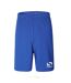 Mens Polyester Regular Football Shorts Royal Blue Sondico-1