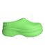 Womens/ladies Stan Smith Clogs Green Adidas-1