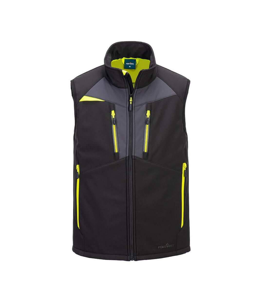Unisex Adult Dx4 3 Layer Softshell Body Warmer Black Portwest-1