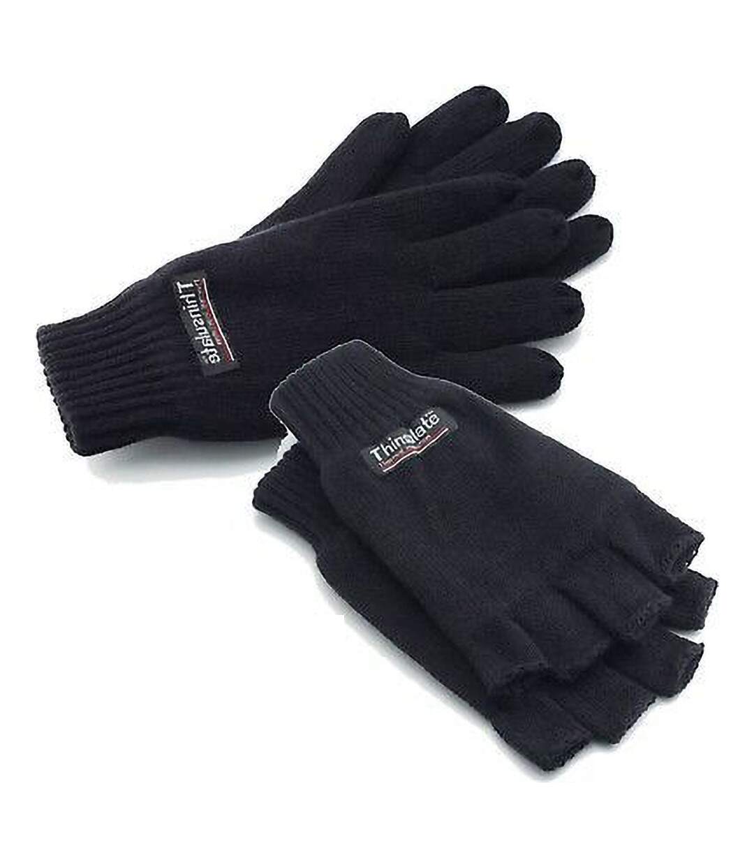 Yoko Unisex 3M Thinsulte Full Finger Thermal Winter/Ski Gloves (Black) - UTBC1273-2