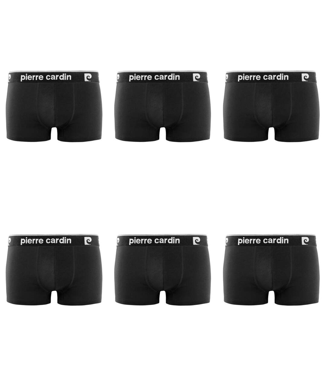 Lot de 6 boxers homme en coton Basic Pierre Cardin-4