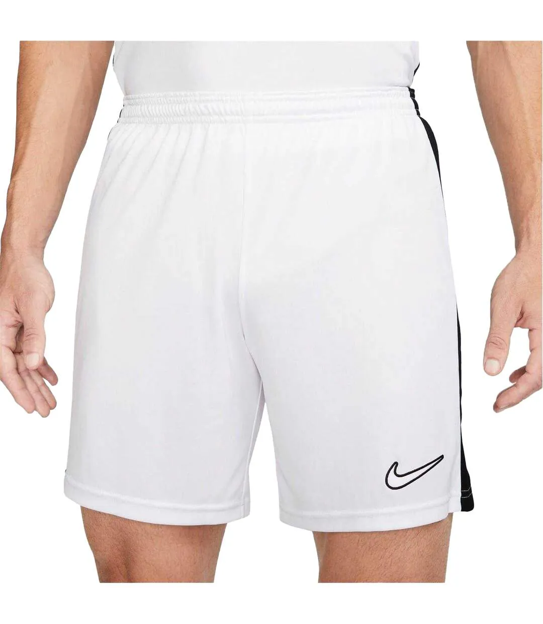 Short Academy Homme Blanc Noir Nike-2