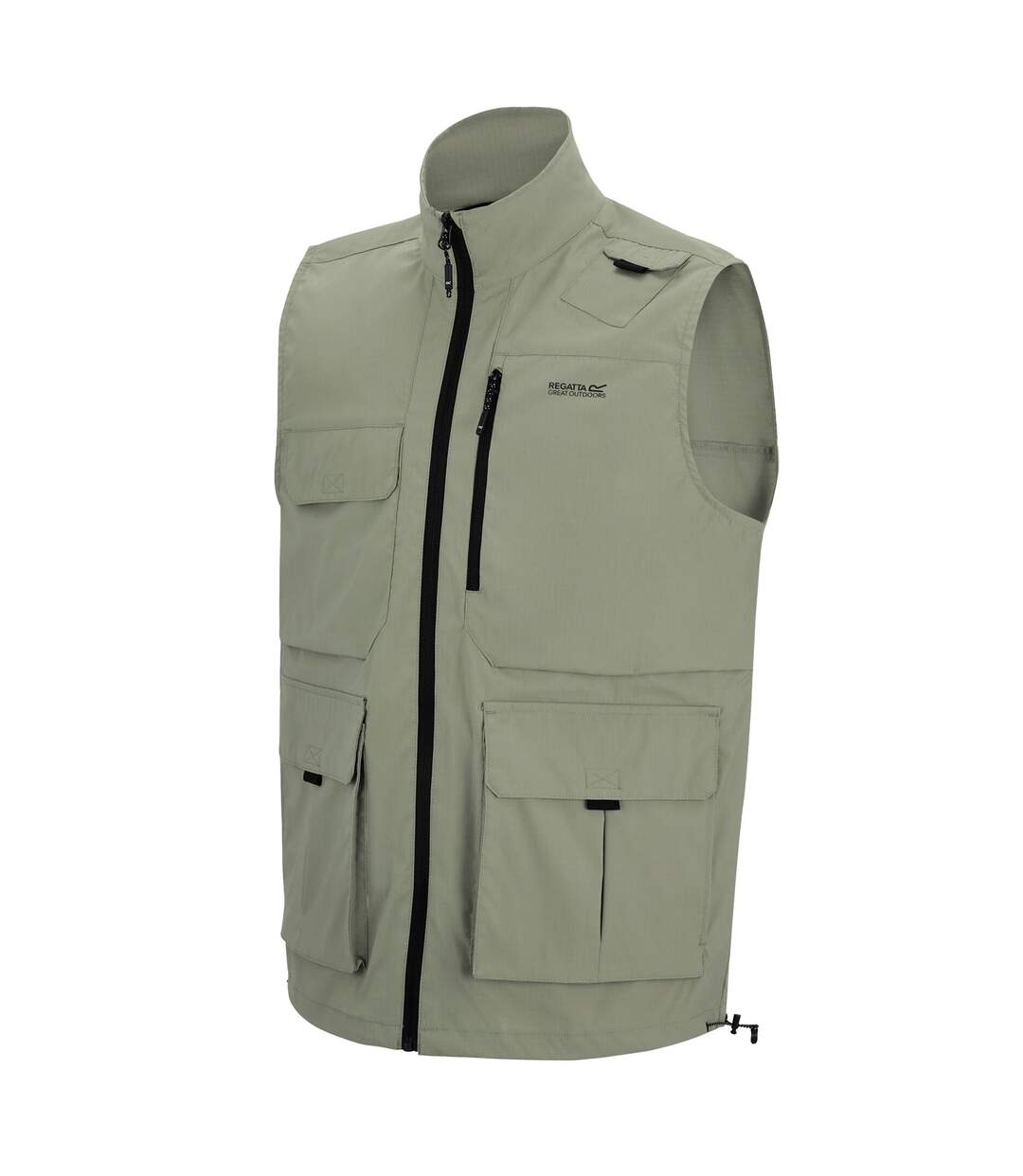 Mens Light Insect Repellent Travel Body Warmer Sage Green Regatta-3