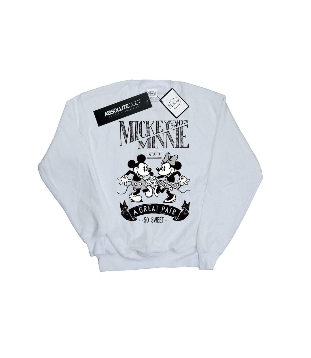 Disney Pantalon de survêtement Mickey And Minnie Mouse Great Pair Womens/Ladies (Blanc) - UTBI26979-1