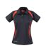 Spiro Womens/Ladies Team Spirit Polo Shirt (Black/Red) - UTBC5423