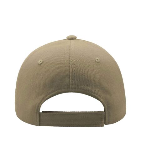 Atlantis Liberty Five Heavy Brush Cotton 5 Panel Cap (Pack of 2) (Khaki) - UTAB436