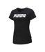 T-shirt Noir Femme Puma Essential