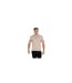 Mens Knitted Short-sleeved Polo Shirt Stone Raging Bull-1