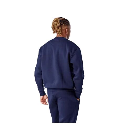 Mens Academy Crew Neck Sweatshirt Navy Mercier