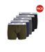Lot De 5  Shorts De Bain Homme Vert Kaki Foncé Jack And Jones-1