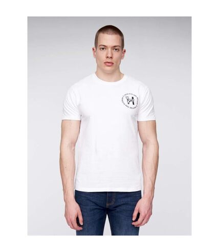 Henleys Mens Metafone Logo T-Shirt (White)
