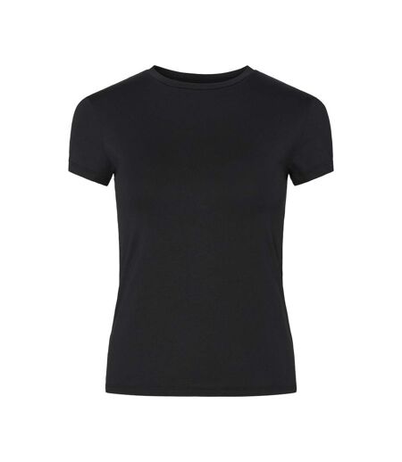 T-Shirt noir femme pieces fylla