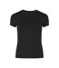 T-Shirt noir femme pieces fylla-1