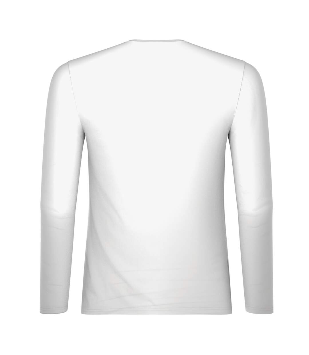 Tee-shirt col V manches longues homme Pur coton Eminence-2