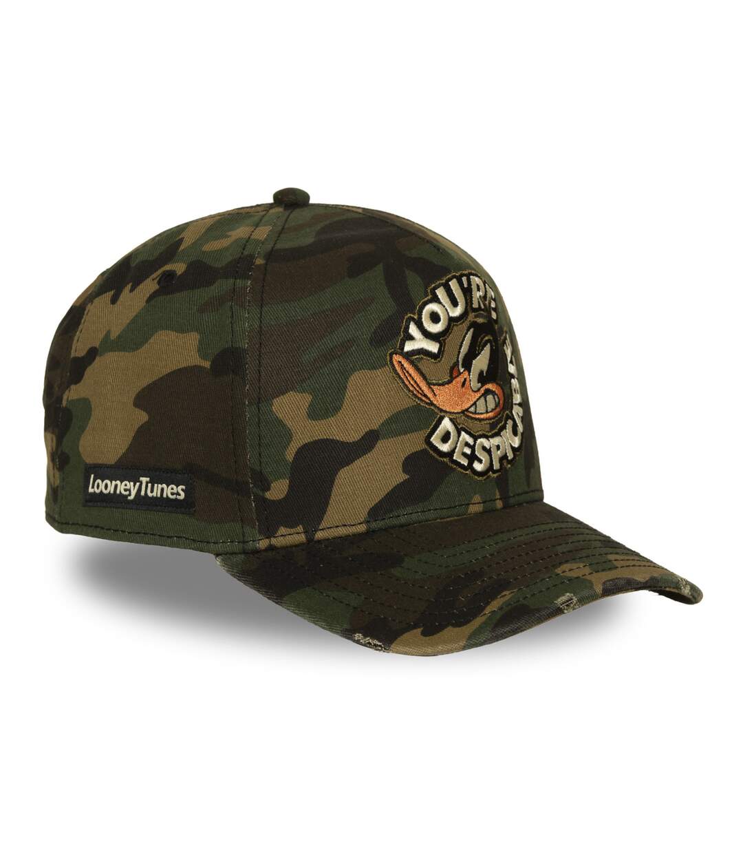 Casquette trucker premium broderie effet usé Looney tunes Despicable Capslab-4