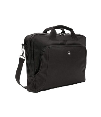Deluxe laptop bag one size black Swiss Peak