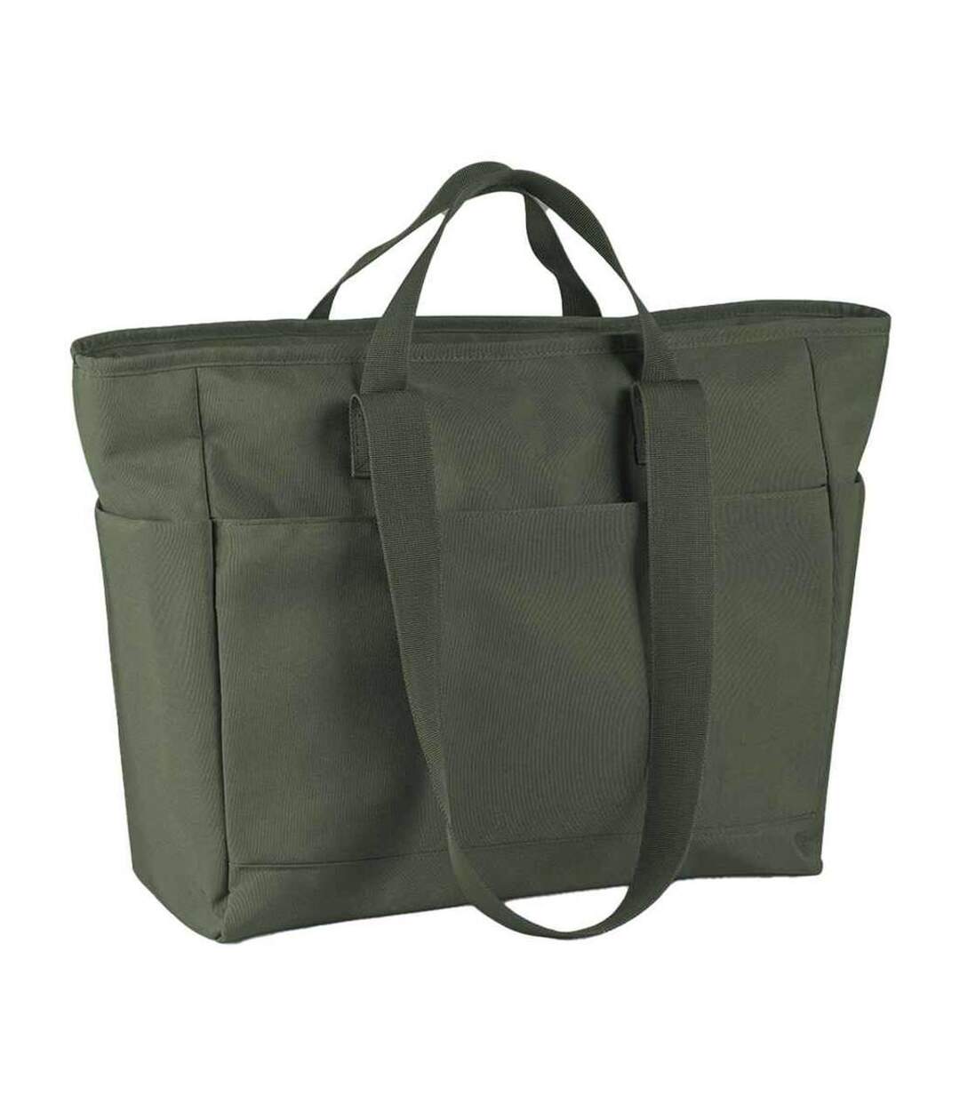 Simplicity Recycled Polyester Tote Bag One Size Pine Green Bagbase-1