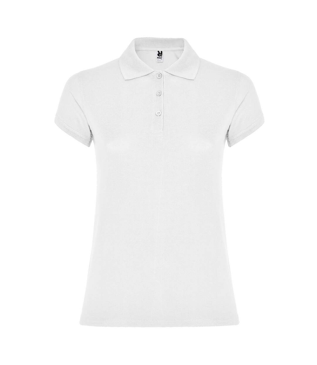Polo Star Femme Blanc Roly-1