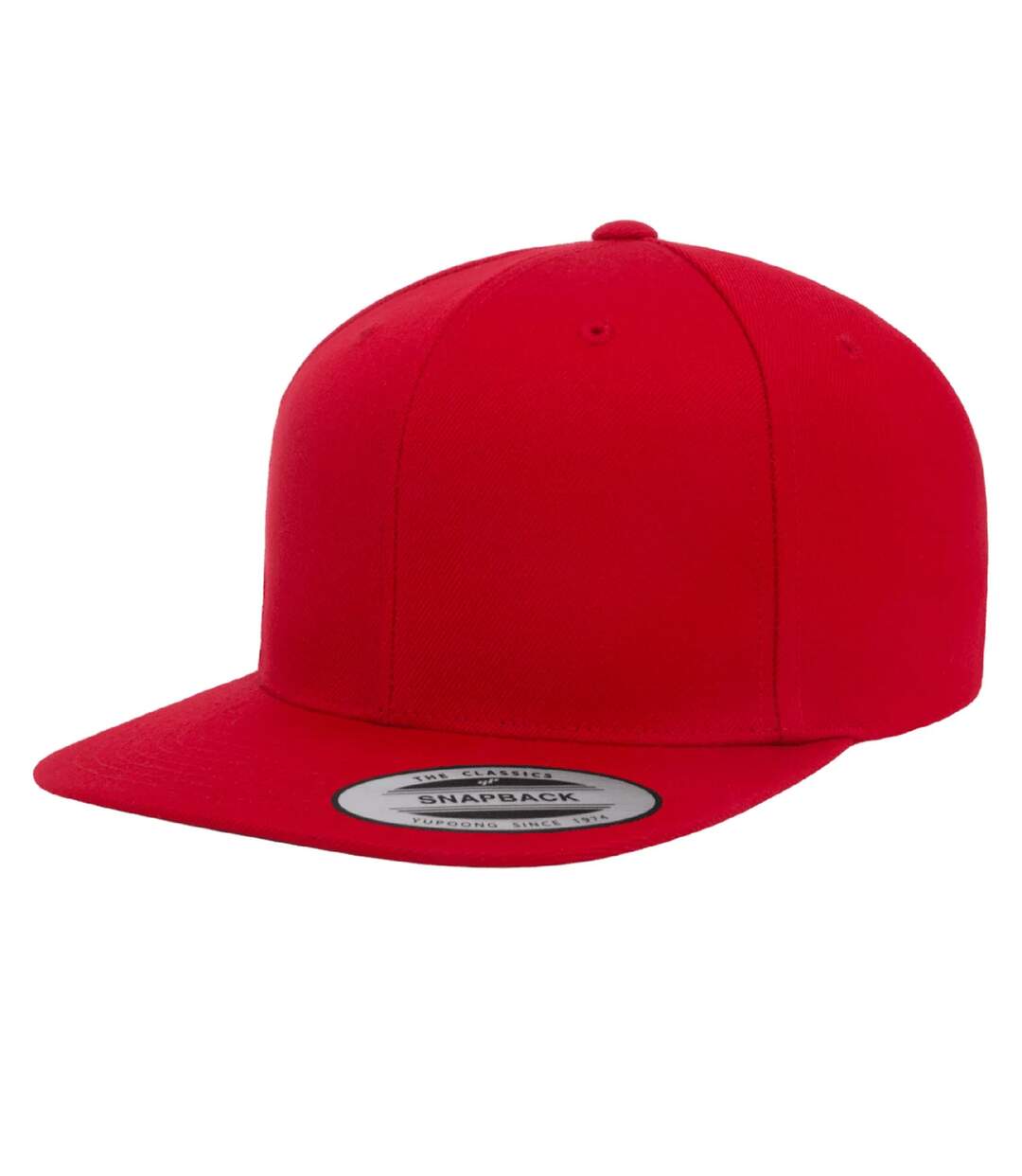 Flexfit casquette classique adulte unisexe rouge Yupoong-1