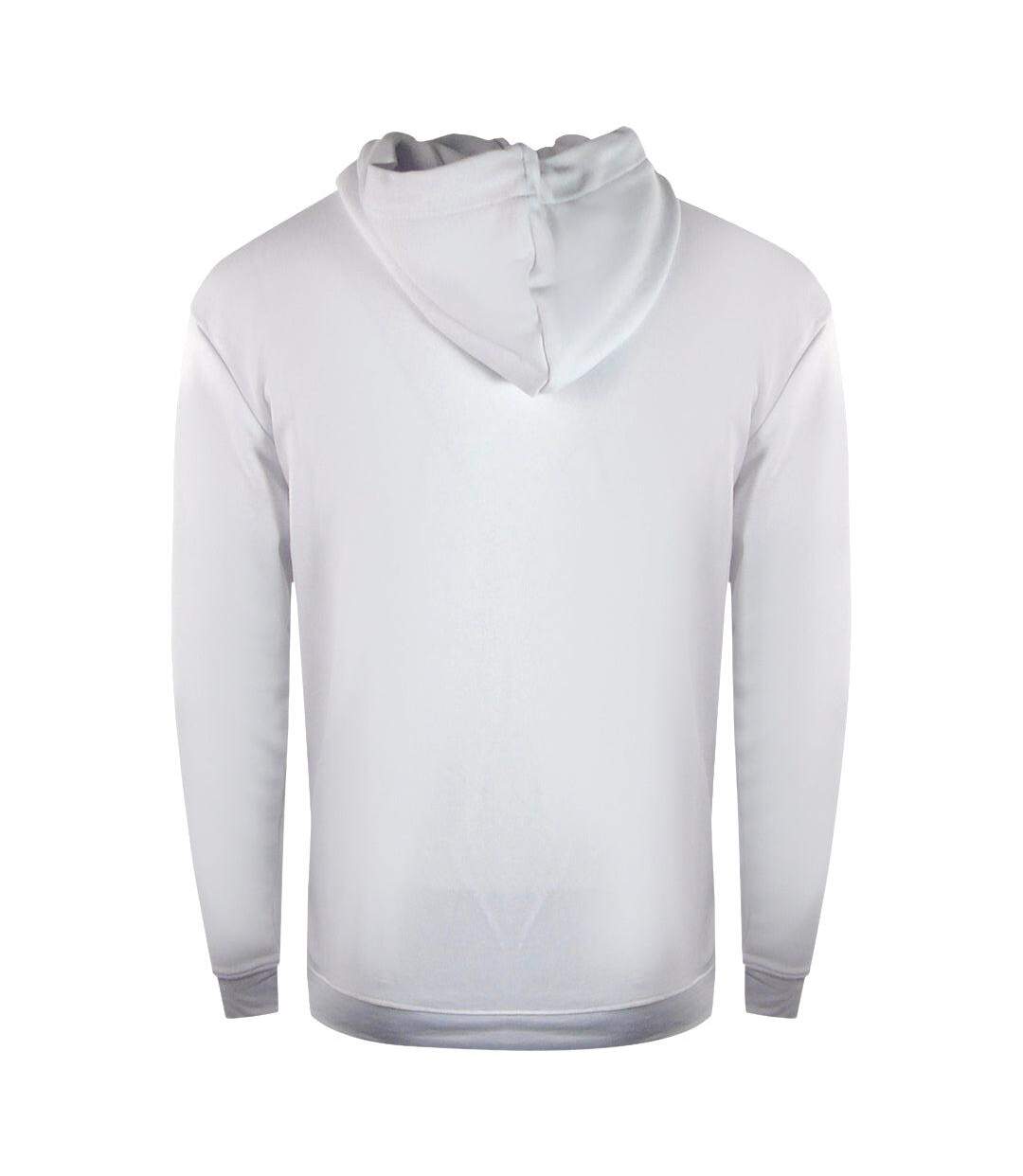Sweat À Capuche Motif/style Tigre À L'affût Homme Blanc Cavalli Class-2