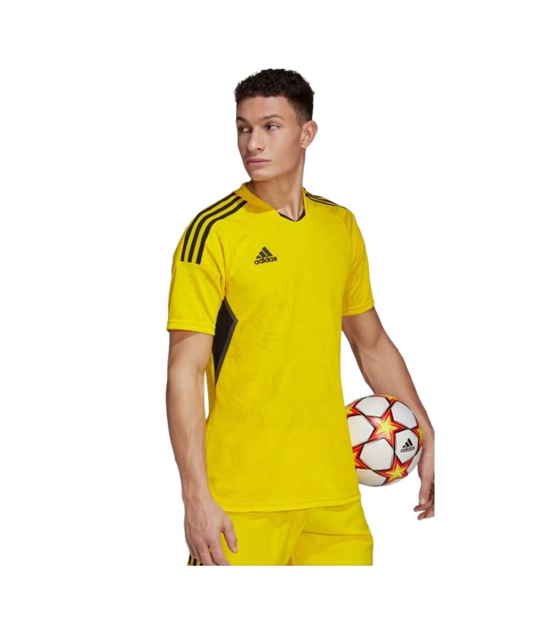 Maillot Condivo Match Day Homme Jaune Adidas-1