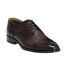 Mens Full Grain Leather Oxfords Dark Brown Mascot-1