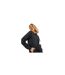 Womens/ladies Hooded Regular Hoodie Black JJXX-1