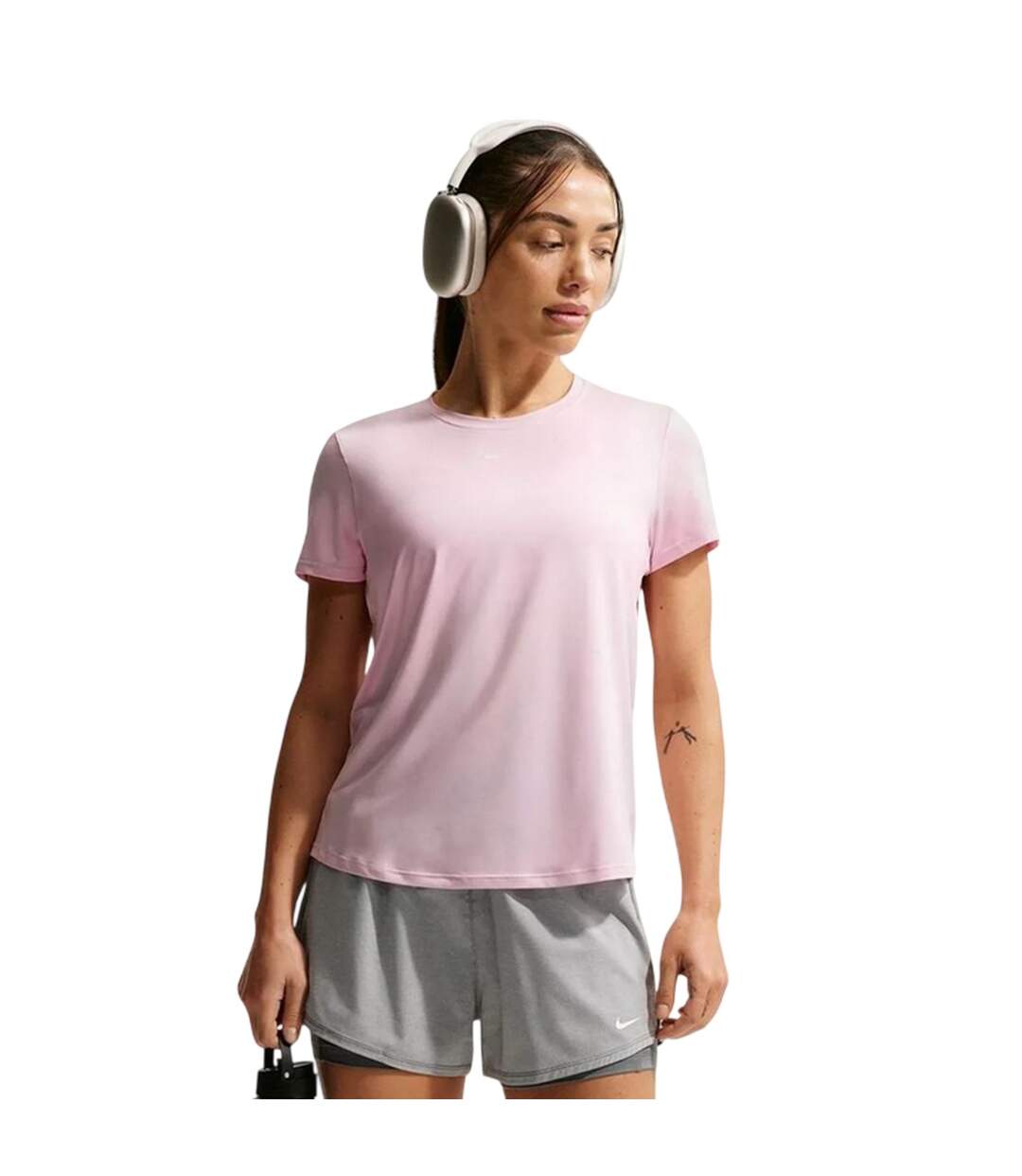 Haut One Femme Rose Pâle Nike-2