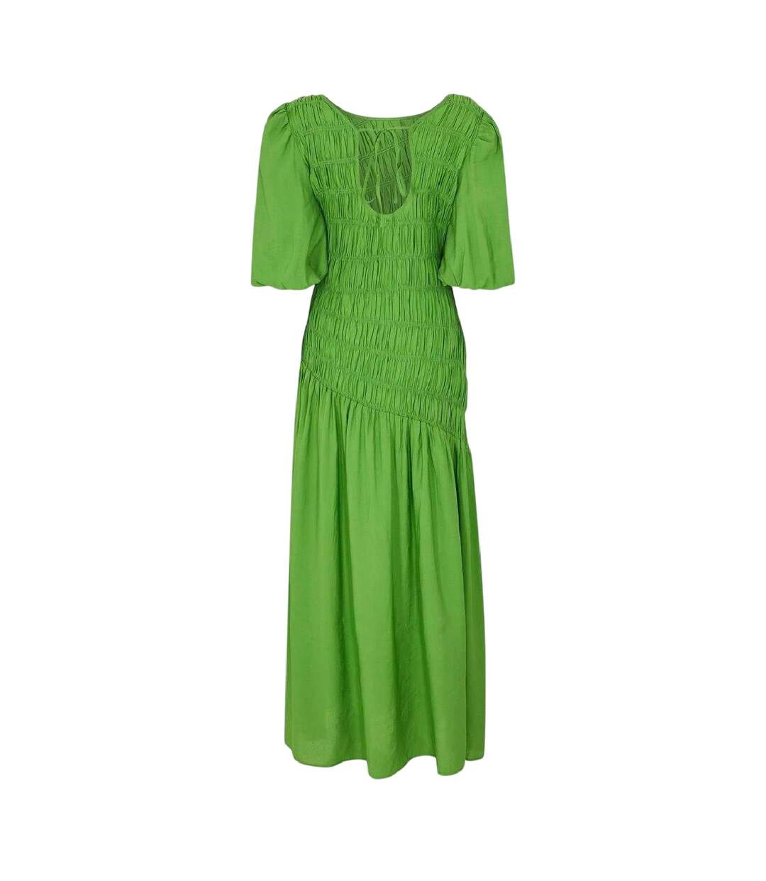 Womens/ladies Babydoll Maxi Dress Green Never Fully Dressed-3