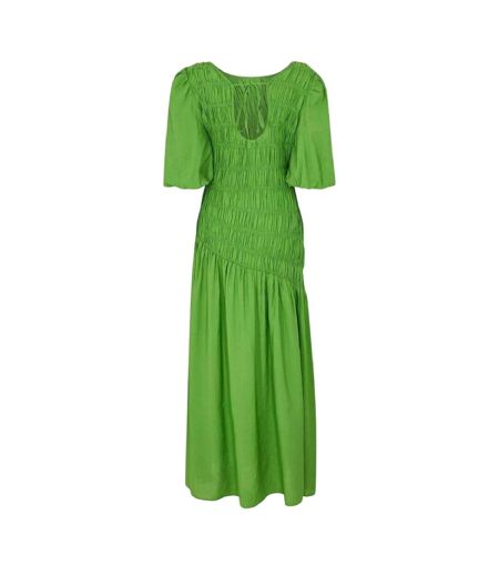 Womens/ladies Babydoll Maxi Dress Green Never Fully Dressed
