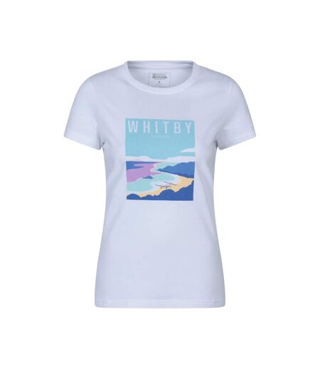 Womens/ladies Whitby T-shirt White Mountain Warehouse