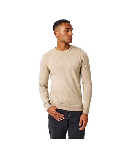 Pull Motif/style Logo Seabourne Homme Beige Gris Jack Wills