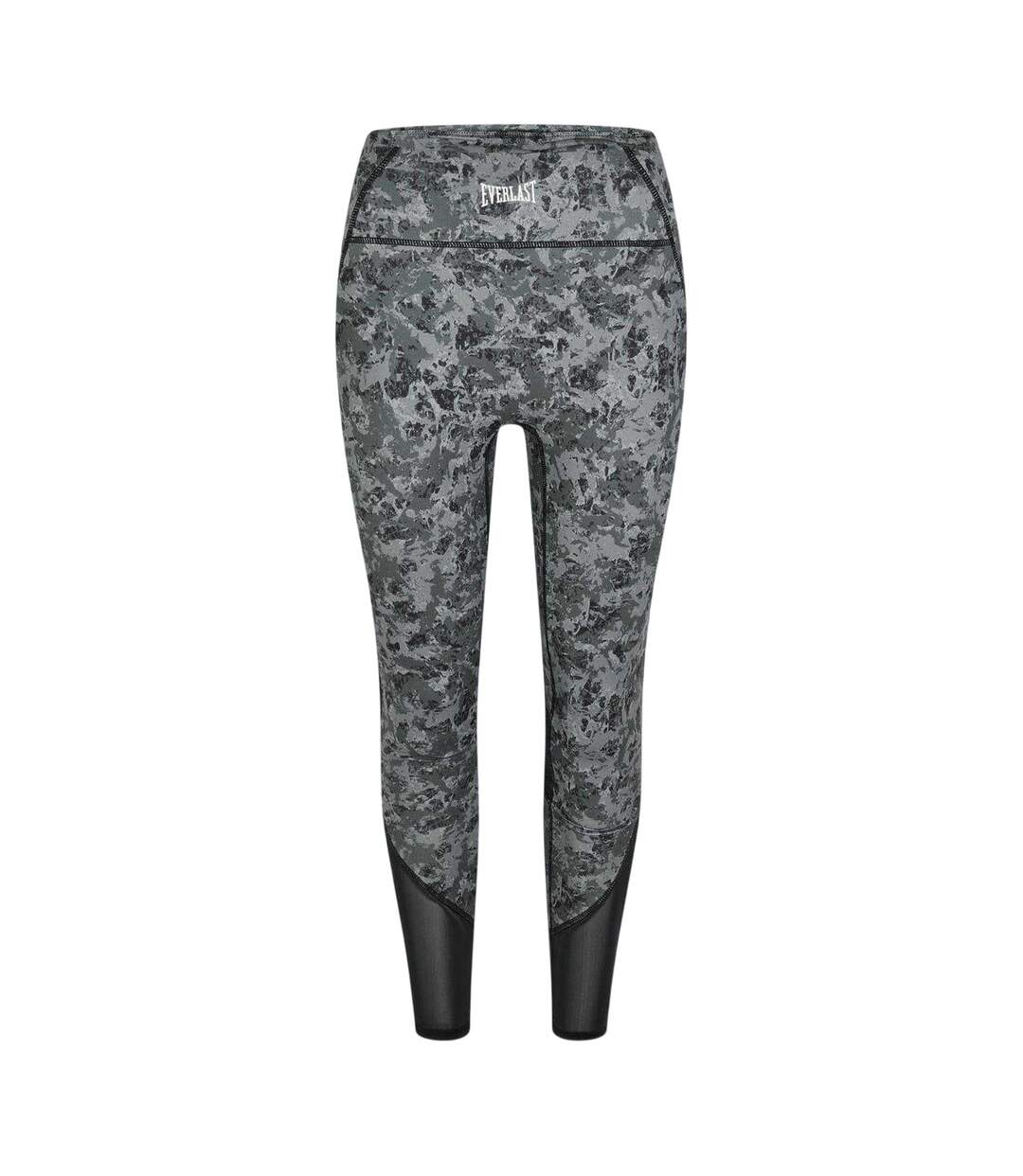 Legging Motif/style Camouflage Femme Gris Everlast-3