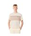 T-shirt Motif/style Blocs De Couleurs Homme Beige Lacoste-4