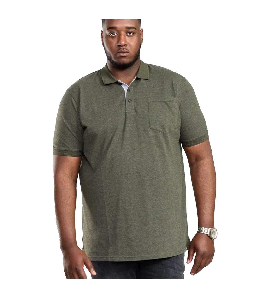 Duke Mens D555 Grant Kingsize Pique Polo Shirt (Khaki) - UTDC106-3