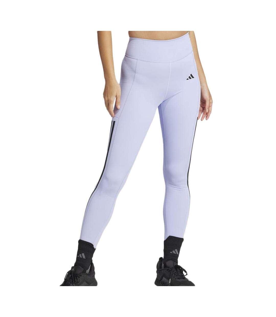 Legging mauve femme adidas ji8765-1