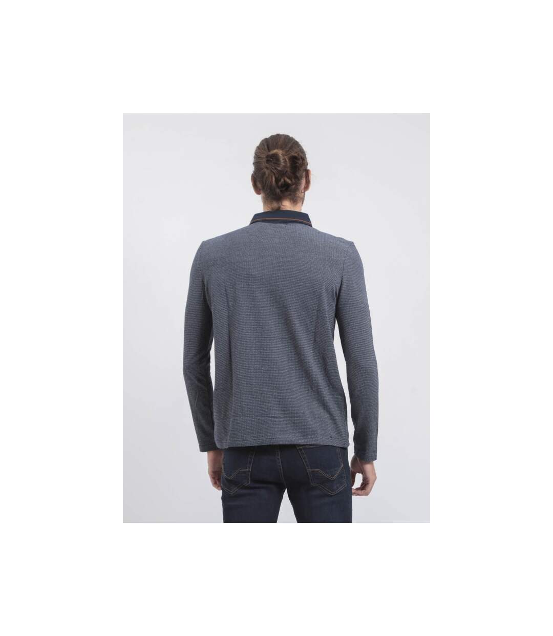 Polo manches longues pur coton PRISTOBAL-2