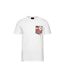 Mens floral pocket t-shirt white Lyle & Scott