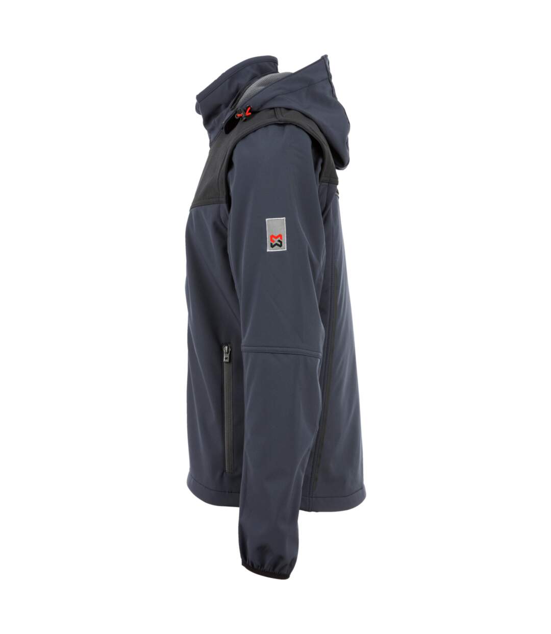 Veste Softshell Stretch X Würth MODYF bleue marine