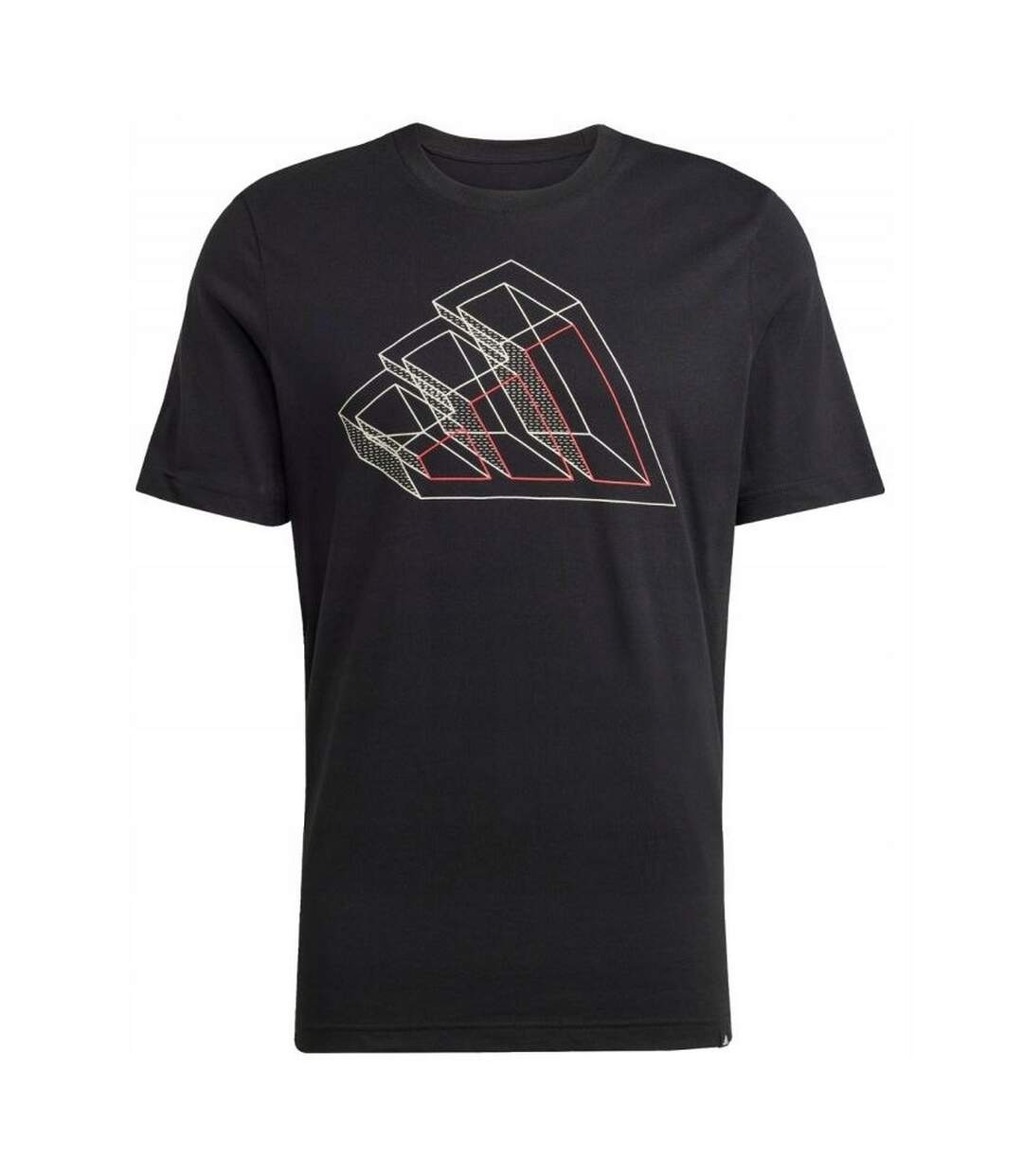 T-shirt Style Contour Graphique Homme Noir Adidas-2