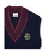 Unisex Adult Badge Knitted Regular Sweater Vest Navy Lacoste-3
