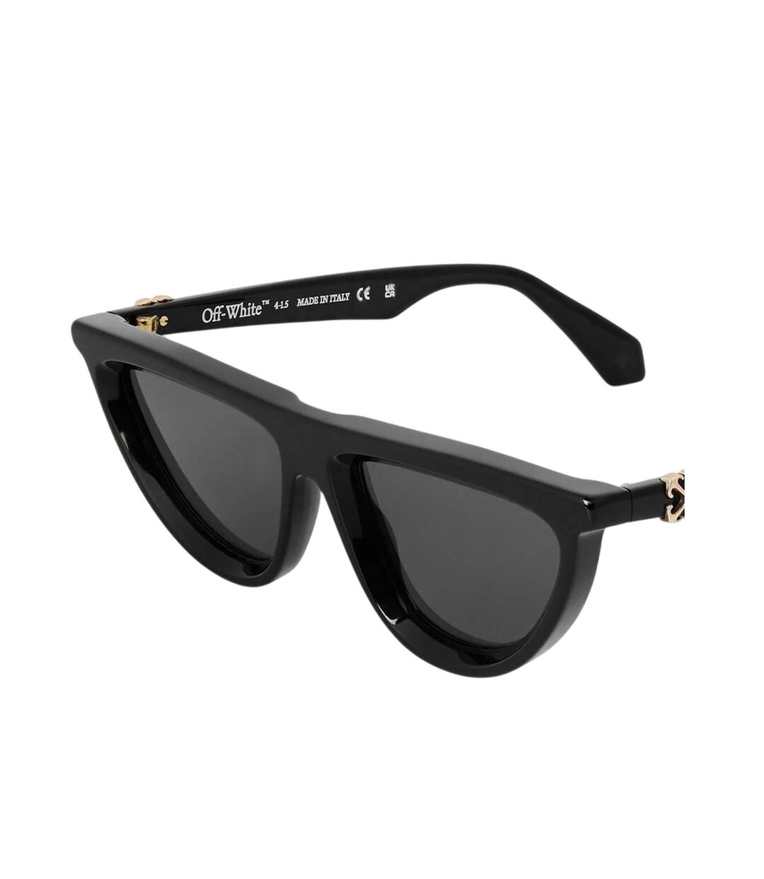 Lunettes De Soleil Motif/style Œil De Chat Off Jasper Taille Unique Noir Gris Off White-2