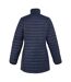 Womens/ladies denbury v 3 in 1 waterproof jacket navy/coronet blue Regatta-4