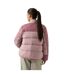 Womens/ladies Reversible Puffer Jacket Dusty Rose Reebok-3