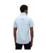 Mens Regular Short-sleeved Shirt Light Blue Superdry-3