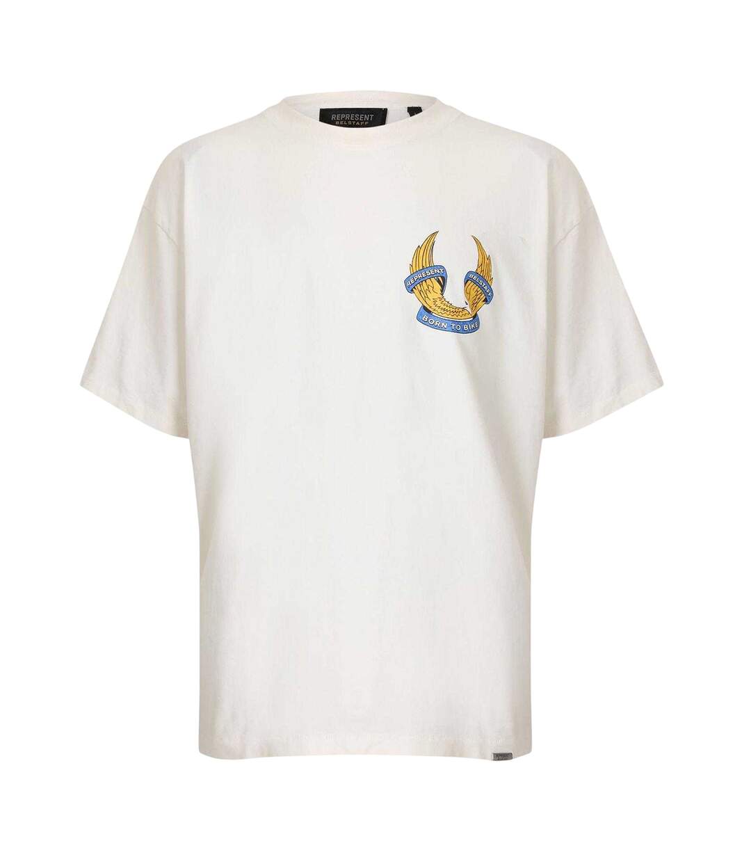Mens Oversized T-shirt White Represent-2