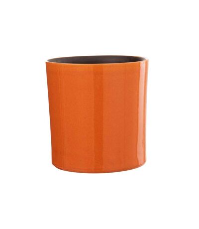 Cache-Pot en Céramique Flek 20cm Orange